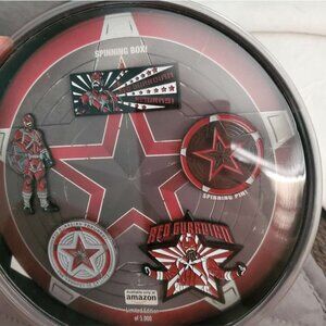 Black Widow Red Guardian Pin Set (Amazon Exclusive)